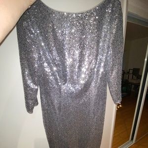 Sequin midi dress